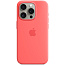 Чехол-накладка iPhone 15 Pro Silicone Case with MagSafe - Guava (MT1G3) - фото 7
