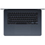 15.3" Ноутбук Apple MacBook Air 15 2024 2880x1864, Apple M3, RAM 16 ГБ, SSD 256 ГБ, 8C CPU/10C GPU, macOS, Midnight (MC9G4) RU - фото 8