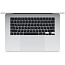 15.3" Ноутбук Apple MacBook Air 15 2024 2880x1864, Apple M3, RAM 16 ГБ, SSD 256 ГБ, 8C CPU/10C GPU, macOS, Silver (MC9E4) - фото 8
