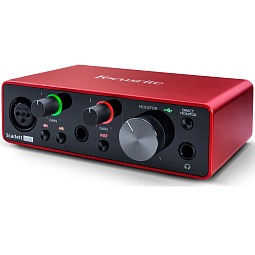 Аудиоинтерфейс Focusrite Scarlett Solo 3rd gen - фото 1