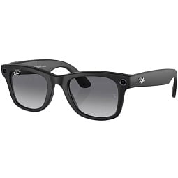 Умные очки Ray-Ban Meta Wayfarer (Gen 2) Matte Black Polar Gradient Graphite, 155 - 53 Size (L) - фото 3