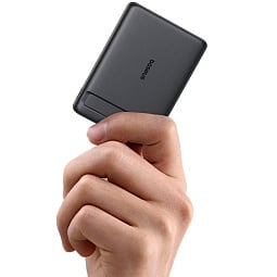 Внешний аккумулятор MagSafe Baseus PicoGo AM31 5000mAh 20W Cosmic Black - фото 3