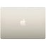 13.6" Ноутбук Apple MacBook Air 13 2026 2560x1664, Apple M5, RAM 16 ГБ, SSD 512 ГБ, 10C CPU/8C GPU, macOS, Starlight (MDHA4) Гравировка RUS (No Charger)) - фото 7