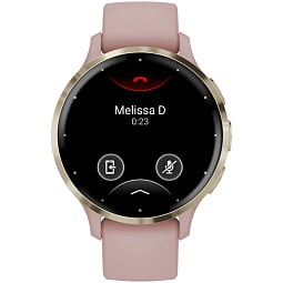 Умные часы Garmin VENU 3S, розовый с золотистым безелем (010-02785-03) - фото 2
