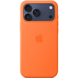 Чехол-накладка iPhone 17 Pro Silicone Case with MagSafe - Orange (MGFE4) - фото 2