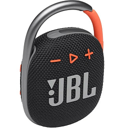 Портативная акустика JBL Clip 4, Черный/Оранжевый - фото 3