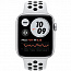 Apple Watch Nike SE GPS 44mm Silver Aluminium Case with Pure Platinum/Black Nike Sport Band (MYYH2/MKRW3/MKQ73) - фото 4