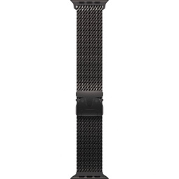 Apple Watch Ultra 3 (2025) 49mm Black Titanium Case with Black Titanium Milanese Loop L, MF1T4 - фото 3