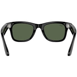 Умные очки Ray-Ban Meta Wayfarer (Gen 2) Shiny Black G15 Green, 150 - 50 Size - фото 3