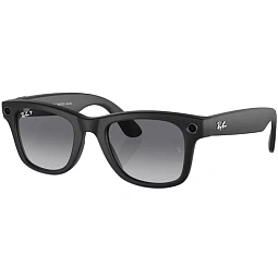 Умные очки Ray-Ban Meta Wayfarer (Gen 2) Matte Black / Polar Gradient Graphite, 150 - 50 Size (M) Уценка - фото 3