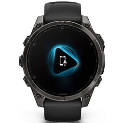 Умные часы Garmin Fenix 8 47mm AMOLED Sapphire Titanium Carbon Gray (010-02904-20) - фото 8