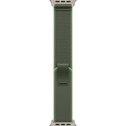 Apple Watch Ultra 3 (2025) 49mm Natural Titanium Case with Green/Neon Trail Loop - фото 3