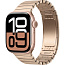 Apple Watch Series 10 42mm GPS Aluminum Case with Link Bracelet, Rose Gold/Gold - фото 4