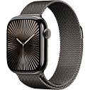 Фото - Apple Watch Series 10 46mm Titanium Case with Milanese Loop S/M, Slate (MC7R4LW/A)