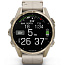 Умные часы Garmin FENIX 8 43mm Amoled Sapphire Soft Gold with Fog Gray Leather Band (010-02903-40) - фото 15