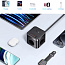Быстрое настольное зарядное устройство 7 в 1: 3-Розетки+2U+2C 30W Baseus PowerCombo Cube Power Strip, длина кабеля 1.5 м EU (E00066400117-00) - фото 18