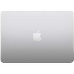13.6" Ноутбук Apple MacBook Air 13 2024 2560x1664, Apple M3, RAM 16 ГБ, SSD 256 ГБ, 8C CPU/8C GPU, macOS, Silver (MC8H4) - фото 3
