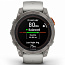Умные часы Garmin FENIX 7 PRO Sapphire Solar, титановый серый с серо-оранжевым ремешком (010-02777-21) - фото 7