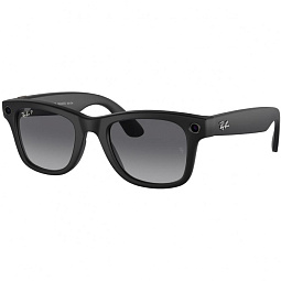 Умные очки Ray-Ban Meta Wayfarer Matte Black Gradient Graphite, 155 - 53 Size - фото 2