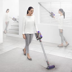 Пылесос Dyson V8 (SV25) silver/nickel - фото 8