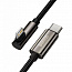 Кабель Baseus Legend Series Elbow Fast Charging Data Cable Type-C to iP PD 20W 1m черный (CATLCS-01) - фото 4