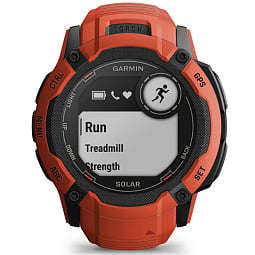 Умные часы Garmin INSTINCT 2X Solar, красный (010-02805-01) - фото 4