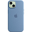 Чехол-накладка iPhone 15 Silicone Case with MagSafe - Winter Blue (MT0Y3) - фото 11