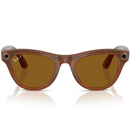 Умные очки Ray-Ban Meta Skyler Shiny Caramel Polar Brown, 150 - 52 Size - фото 1