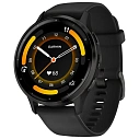 Умные часы Garmin Venu 3 Stainless Steel Bezel with Black Case and Silicone Band (010-02784-51)