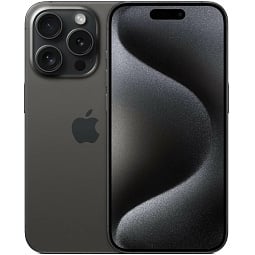 Apple iPhone 15 Pro 128GB, Титановый чёрный (Dual Sim) - фото 1