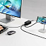 Блок питания сетевой Baseus Gan5 Pro Desktop Fast Charger 1U+2C+HDMI 67W with 1.5m power cord EU с кабелем Type-C to Type-C 100W (20V/5A) 1m (CCGP110201) - фото 15