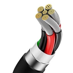 Кабель Baseus 1м USB-Type-C (P10320102114-00), черный - фото 4