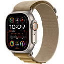 Фото - Apple Watch Ultra 2 (2024) 49mm Natural Titanium Case with Tan Alpine Loop S, MX4E3
