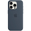 Чехол-накладка iPhone 15 Pro Silicone Case with MagSafe - Storm Blue (MT1D3) - фото 9