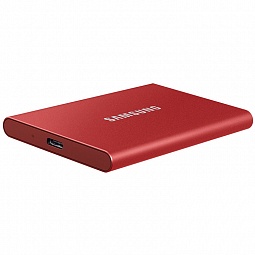 500 ГБ Внешний SSD Samsung T7, USB 3.2 Gen 2 Type-C, красный (MU-PC500R/WW) RU - фото 5