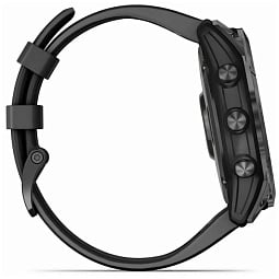 Умные часы Garmin FENIX 7X Saphir Solar Титановый ремешок 2 ремня в комплекте, угольно-серый (010-02541-27) - фото 5