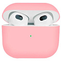 Фото Чехол для AirPods 3 силиконовый светло-розовый
