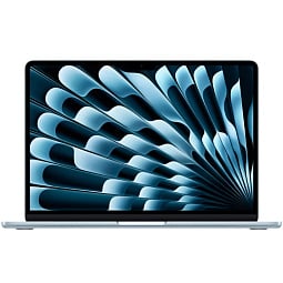 15.3" Ноутбук Apple MacBook Air 15 2025 2880x1864, Apple M4, RAM 16 ГБ, SSD 512 ГБ, 10C CPU/10C GPU, macOS, Sky Blue (MC7C4) - фото 1