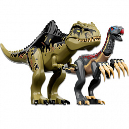Конструктор LEGO 76949 Jurassic World Атака Гиганотозавров и Теризинозавров - фото 3