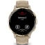 Умные часы Garmin VENU 3S, французский серый с золотистым безелем и кожаным ремешком (010-02785-55) - фото 14