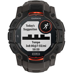 Умные часы Garmin INSTINCT 3 Solar 50 mm, Black/Charcoal Band (010-02935-00) - фото 3