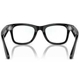 Умные очки Ray-Ban Meta Wayfarer Shiny Black Clear, 150 - 50 Size - фото 3