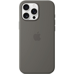 Чехол-накладка iPhone 16 Pro Max Silicone Case with MagSafe - Stone Gray (MYYV3) - фото 3