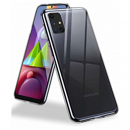 Чехол-накладка для Samsung М51 Силиконовый Прозрачный - фото 5
