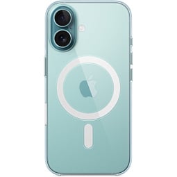Чехол-накладка для iPhone 16 Plus  прозрачная с MagSafe - фото 1
