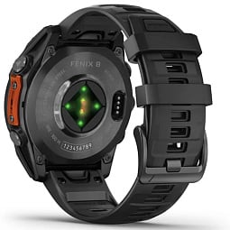 Умные часы Garmin FENIX 8 47mm Solar Sapphire Titanium Carbon Gray (010-02906-70) - фото 6