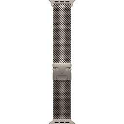 Apple Watch Ultra 2 (2024) 49mm Natural Titanium Case with Natural Titanium Milanese Loop L, MX5T3 - фото 3