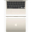 Apple Ноутбук Apple MacBook Air 13 (2022) (Z15Y000LC) M2/8/256 Starlight, золотистый RU - фото 17
