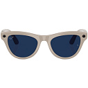 Фото Умные очки Ray-Ban Meta Skyler Shiny Chalky Gray Transitions Sapphire, 150 - 52 Size