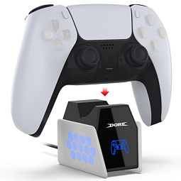 Зарядная станция для геймпада DOBE Charging Dock для Playstation 5 (TP5-35132) - фото 1